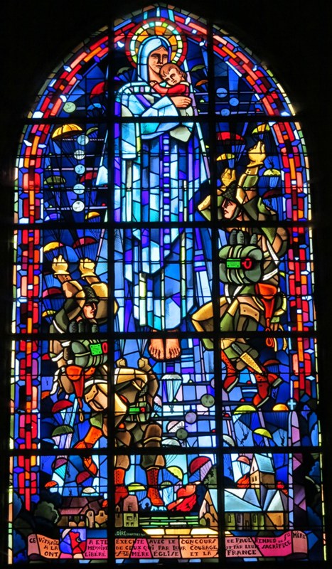 Paratroopers in Stained Glass